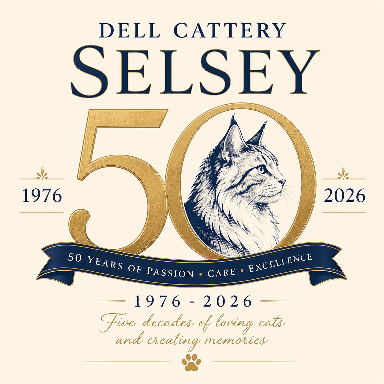 Dell Cottage Cattery — 50 years of caring for cats in Selsey